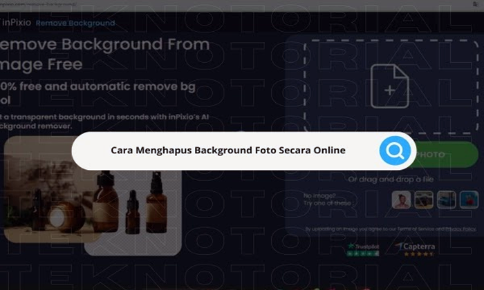 menghapus background foto secara online