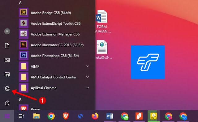 pengaturan pada windows 10